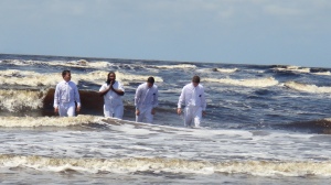 Ocean baptism